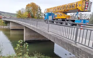 Bauwerksprüfung Loisachbrücke