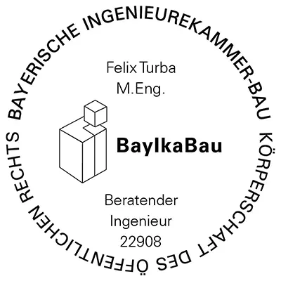 Urkunde Beratender Ingenieur Bayerische Ingenieurekammer Bau