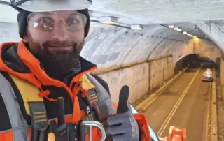 Bauwerksprüfung Olympia-Tunnel Eschenlohe