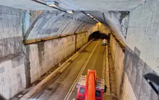 Bauwerksprüfung Olympia-Tunnel Eschenlohe